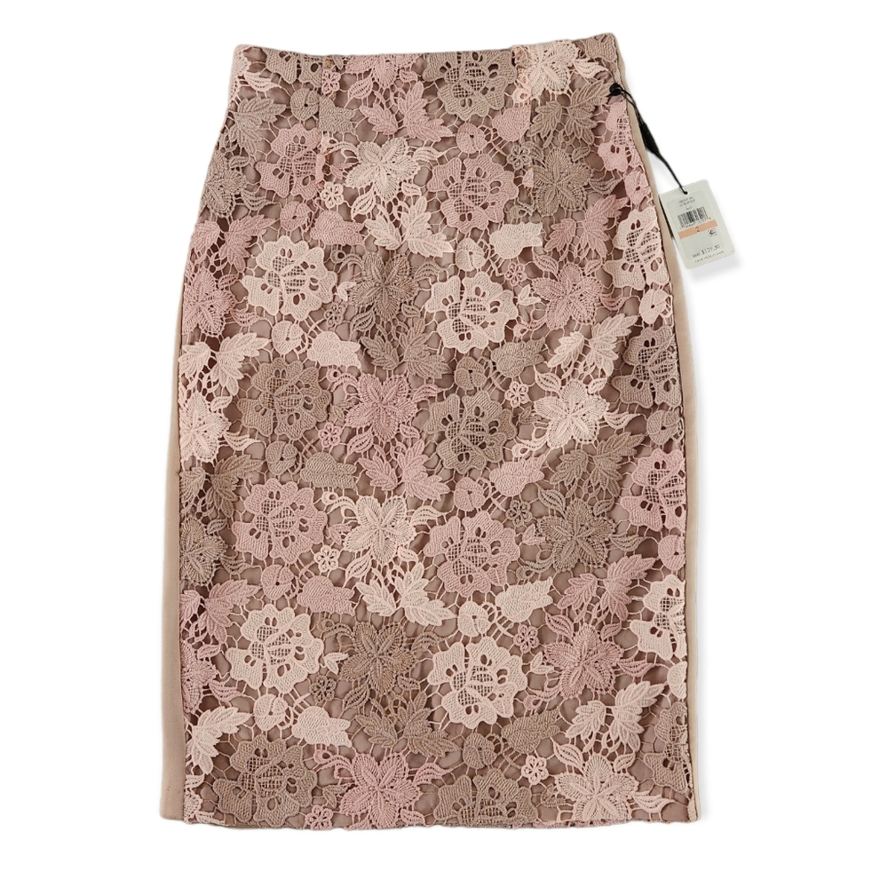 Calvin Klein Lace Pencil Skirt